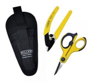 Miller MA01-7002 Fiber Optic Stripper & Shears w/Pouch