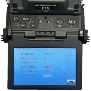 FORC F15 Refurbished Core Alignment Fusion Splicer Front View with 26ARCs & Warranty