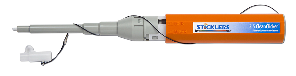 STICKLERS MCC-S25 Clean Stixx Fiber Optic Port Cleaner | 2.5mm | 50 Sticks